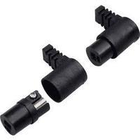 Audio jack Socket, right angle Number of pins: 2 Black BKL Electronic 205006 1 pc(s)