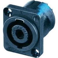 Audio jack Sleeve socket, straight pins Number of pins: 4 Black Neutrik Neutrik 1 pc(s)