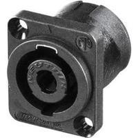 Audio jack Sleeve socket, straight pins Number of pins: 4 Black Neutrik NL 4 MDV 1 pc(s)