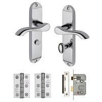 Aurora on Plate Privacy Pack Polished Chrome