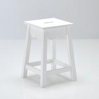 Authentic Style Solid Pine Stool