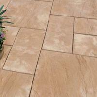 Autumn Cotswold Old Riven Mixed Size Paving Pack 5.25 m²