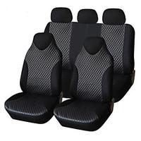 AUTOYOUTH PU Leather Car Seat Cover 7pcs Universal Fits Non- Detachable Headrest Car Styling Car Seat Covers