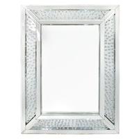 Austin Floating Crystal Rectangle Wall Mirror