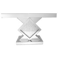 Austin Diamond Mirrored Console Table