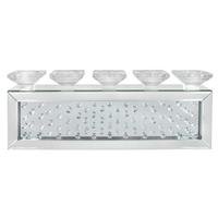 Austin Mirrored 5 Light Tealight Holder