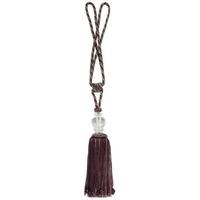 aubergine and gold large tassel tieback victoria set of 2