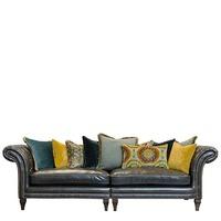 Aubury Grand Split Sofa, Choice Of Leather