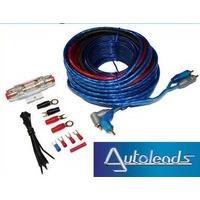 AutoLeads Audio 8 Awg Gauge 500w 500 Watts Car Complete Amplifier Amp Wiring Kit