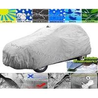 Audi R8 AGC 100% Waterproof Breathable Patented 4 Layer Material Full Car Cover Includes Windscreen Cleaning Kit