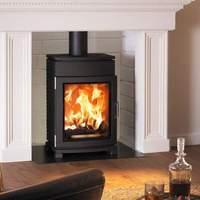 Austroflamm Chester Compact Stove with Cast Iron Side Panels