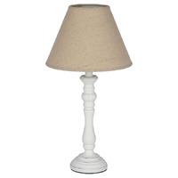 Austin White Washed Wooden Table Lamp