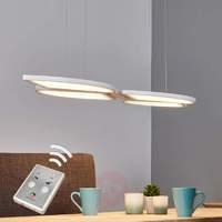 Aurela  functional LED pendant light in white