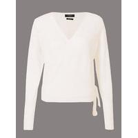 Autograph Pure Cashmere Ballet Wrap Cardigan