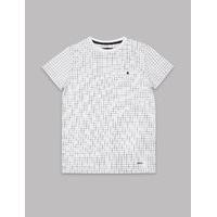 Autograph Pure Cotton Short Sleeve Top (3-14 Years)