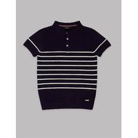 Autograph Striped Polo Shirt (3-14 Years)