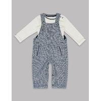 autograph 2 piece dungarees bodysuit outfit