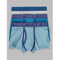 autograph 3 pack cotton trunks with stretch 6 16 years