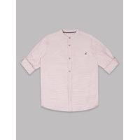 Autograph Pure Cotton Striped Shirt (3-14 Years)