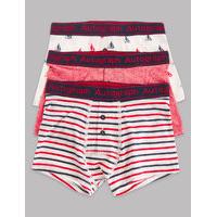 Autograph 3 Pack Cotton Trunks with Stretch (6-16 Years)