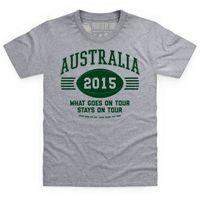 Australia Tour 2015 Rugby Kid\'s T Shirt