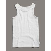 Autograph 3 Pack Pure Cotton Superfine Vests (18 Months - 16 Years)