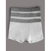 Autograph 3 Pack Cotton Trunks with Stretch (4-16 Years)