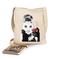 audrey loves red wine - bag8l