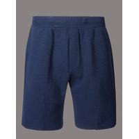 Autograph Cotton Rich Textured Shorts