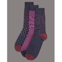 Autograph 3 Pairs of Modal Blend Socks