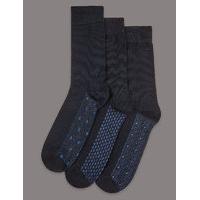 Autograph 3 Pack Design Socks