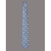 Autograph Pure Silk Spotted Tie