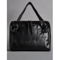 Autograph Leather Eyelet Tote Bag