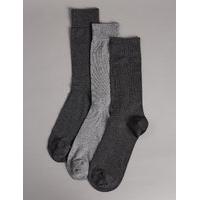 Autograph 3 Pairs Of Autograph Pima Modal Blend Socks