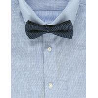 autograph pure silk waffle textured bow tie