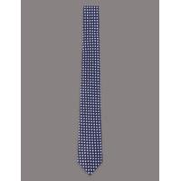 Autograph Pure Silk Geometric Print Tie