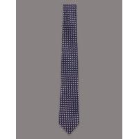 Autograph Pure Silk Geometric Print Tie