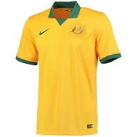 Australia Home Shirt 2014 Gold