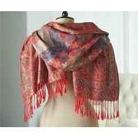 Autumn Paisley Shawl