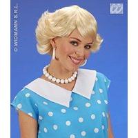 audrey blonde wig for hair accessory fancy dress