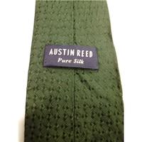 Austin Reed Green Luxury Designer Silk Tie