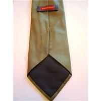 Austin Reed Light Olive Green Designer Luxury Silk Tie
