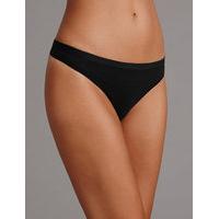 Autograph 3 Pack Supima Thong Knickers with Modal