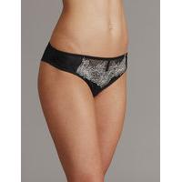 Autograph Applique Lace Brazilian Knickers