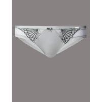 autograph embroidered brazilian knickers