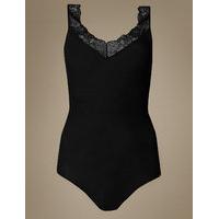 Autograph Silk & Modal Thermal Lace Body