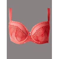 Autograph Embroidered Non-Padded Balcony Bra DD-G