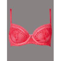 Autograph Embroidered Non-Padded Balcony Bra A-DD