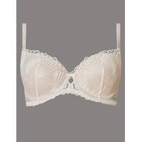 Autograph Embroidered Padded Balcony Bra A-E