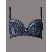 autograph embroidered non padded balcony bra a dd